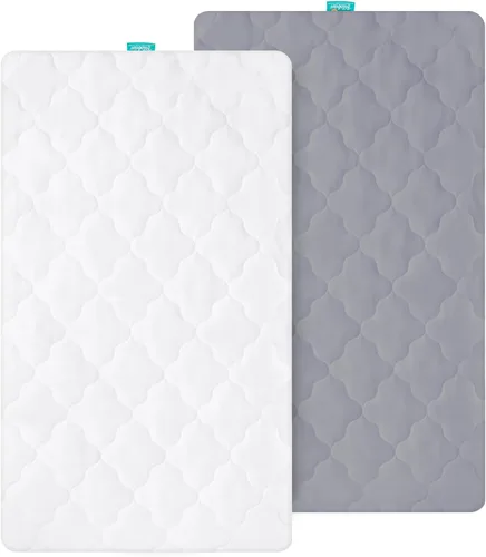 Vista 7 de Funda de colchón para moisés, se adapta a 18 x 30 pulgadas Halo Moisés Giratorio Fits Halo Bassinet Flex, Glide, Premiere & Luxe Series Sleeper, 2