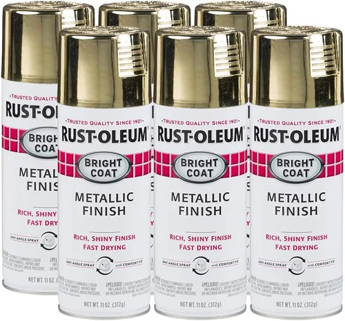 Vista 20 de Rust-Oleum 7715830 Stops Rust Bright Coat Pintura en Aerosol Metálica, 11 Oz, Aluminio
