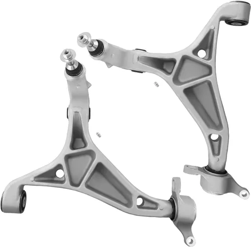 Vista 98 de Detroit Axle - 2 piezas Brazos de control superior delanteros para BMW X5 2007-2018 X6 2008-2019 Brazos de control superior con juntas esféricas