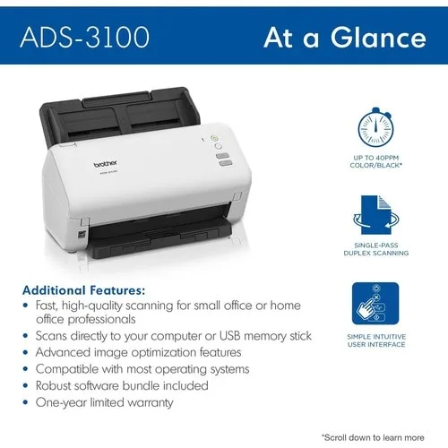 Vista 6 de ADS 3100- Escaner de alta velocidad