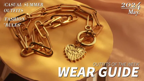 Vista 7 de Candro Collar de ojo turco chapado en oro de 14 quilates para mujer, collar de clip de papel con hebilla OT de moda, collar de corazón