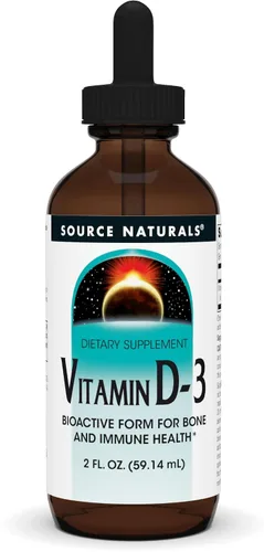 Vista 7 de Source Naturals Vitamina D-3 Gotas Líquidas 2000 iu Apoya la salud ósea e inmunológica* - 1 onza líquida