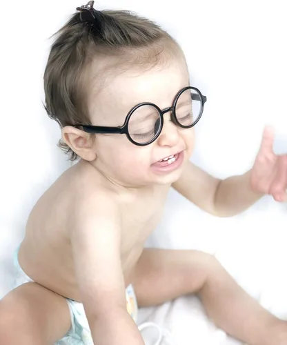 Vista 4 de KD01 Baby Infant Toddler Age 0-24 Months Round Costume Glasses