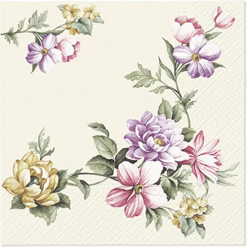 Vista 13 de Servilletas de papel de 20 unidades, 13 x 13 pulgadas, servilletas de papel de 3 capas para arte de Navidad, cena y fiesta, servilletas desechables