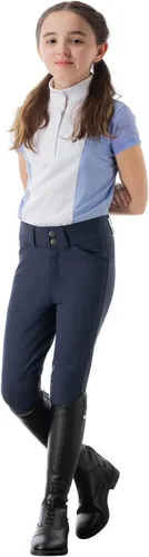 Vista 5 de Equinavia Tuva Kids - Pantalones tradicionales de tiro medio con parche de rodilla