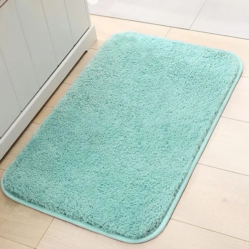 Vista 8 de HUHJYUGE Alfombras de baño antideslizantes lavables de 16 x 24 pulgadas, alfombra de baño súper absorbente, lavable a máquina, larga y ultrasuave