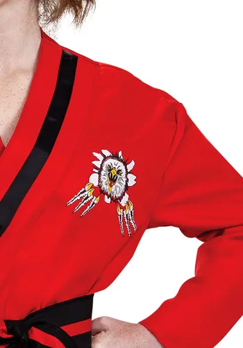 Vista 4 de Disfraz de Cobra Kai Eagle Fang para Adultos Multicolor
