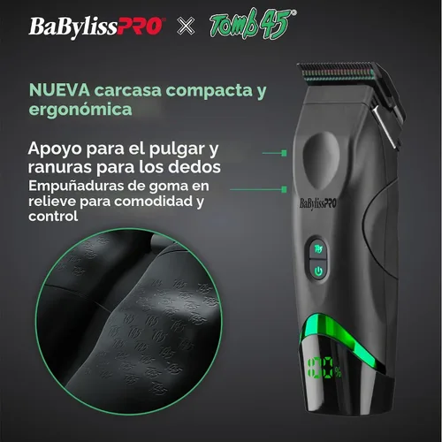 Vista 3 de BaBylissPRO x Tomb45 Wireless Charging Hair Clipper
