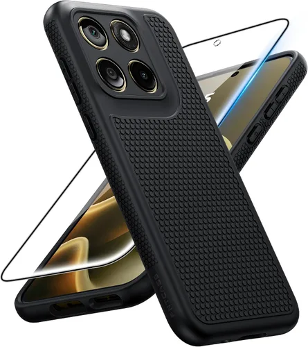 Vista 36 de FNTCASE Funda para iPhone 17 Pro: [Compatible con Magsafe] Fundas sólidas mate 17 Pro azul con protector de pantalla
