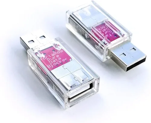Vista 8 de PortaPow Bloqueador de datos USB - Protege contra el juice jacking (negro, 1)