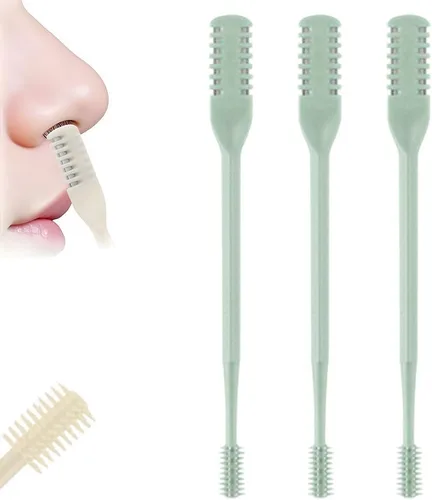 Vista 16 de Jiexily Cortador de Pelo Nasal 2 en 1 para Mujeres y Hombres, Nuevo 2025 Recortador de Nariz Giratorio 360° Herramienta Removedora, Cuchillo de Pelo
