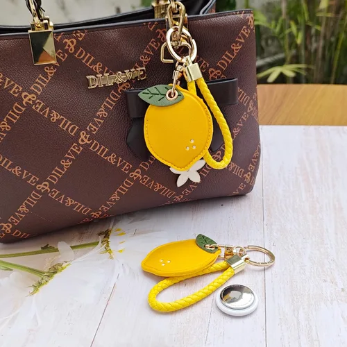 Vista 18 de CATCH ON Paquete de 2 fundas de cuero para Airtag para llavero, bonitos accesorios Kawaii adecuados para Airtag