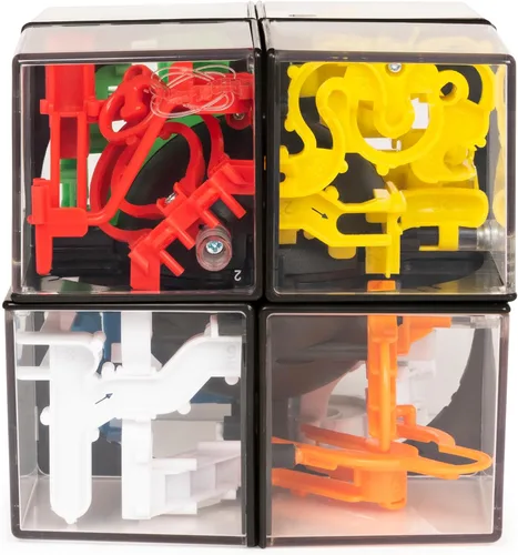 Vista 8 de Rubik’s, Perplexus Hybrid 2 x 2 Juego de Laberinto 3D Gravitacional Rompecabezas Fidget Juguete Bola, para Niños y Adultos de 8 años en adelante