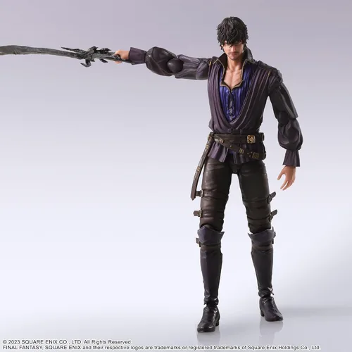 Vista 3 de Figura de acción de Final Fantasy XVI: Barnabas Tharmr Bring Arts Kai