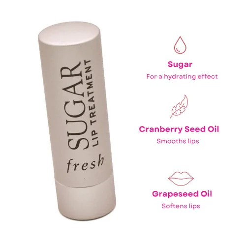 Vista 3 de Fresh Tratamiento de labios de azúcar - Tratamiento de labios rosa para mujeres 0.15 oz