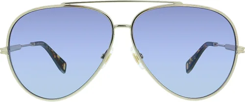 Vista 2 de Marc Jacobs MJ 1007S GB 006J Gold Havana Aviator - Gafas de sol para mujer