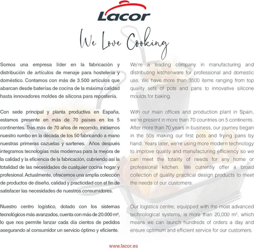 Vista 7 de LACOR - 61155 – Cesta rectangular para servir aperitivos, cesta de patata francesa, acero inoxidable, no apta para freír, 8.3 x 4.3 x 2.4 in