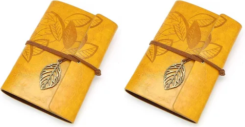 Vista 15 de Funda para notebook de cuero sintético, estilo vintage, con diseño de hojas, Negro