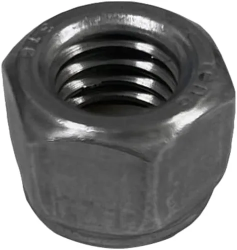 Vista 4 de 100 Pc Set 1/2"-13 Stainless Steel Nylon Insert Lock Nut Right Hand Hex Nut