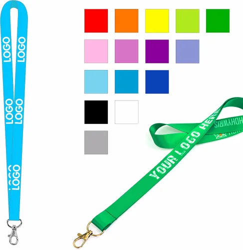 Vista 3 de Custom Lanyards Personalized Lanyard Personalize Logos & With Text Photo Badges Customized Neck Strap Keys