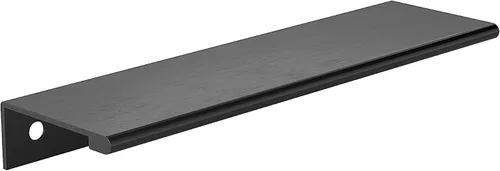 Vista 27 de Richelieu Hardware BP98982510 Lincoln Collection 1 pulgada (25 mm) de centro a centro Manija de tirador de borde de gabinete y cajón de aluminio