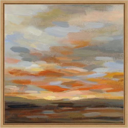 Vista 11 de Amanti Art Silvia Vassileva - Lienzo enmarcado para pared, 16 x 16 pulgadas, cielo del desierto alto, por Silvia Vassileva, lienzo enmarcado