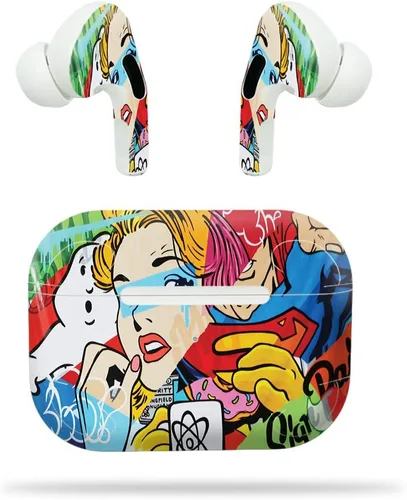 Vista 8 de MightySkins - Compatible con Apple Airpods Pro – Estrella del ejército Funda protectora de vinilo duradera y única Fácil de aplicar, quitar