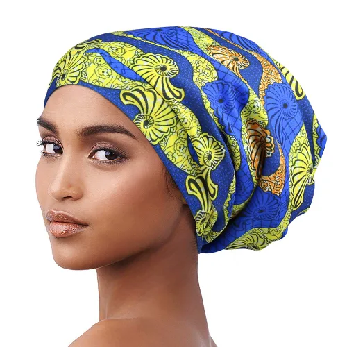 Vista 14 de Alnorm - Gorro con forro de satén y suave banda elástica para hombres y mujeres, talla única Se ajusta a la mayoría