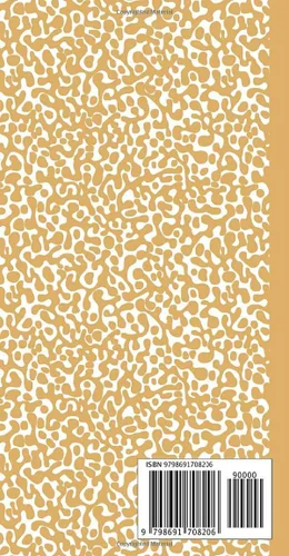 Vista 2 de Composition Notebook Small Dot Grid notebook (Standard Traveler's Notebook Sized Notebook Chunky Sweater Yellow)