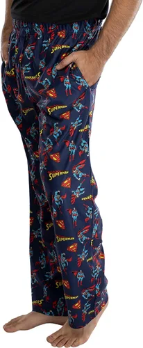 Vista 2 de DC Comics Superman - Pantalones de pijama para hombre