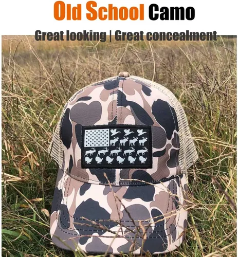 Vista 4 de EDTREK Pursuit Performance - Gorro de camionero con tela de tecnología transpirable que absorbe la humedad, gorra de campamento de rendimiento