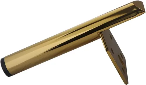 Vista 4 de Patas de muebles de 2 pulgadas, patas doradas para mesa de café, patas de muebles de metal de mediados de siglo para sofá, gabinete, otomana, juego