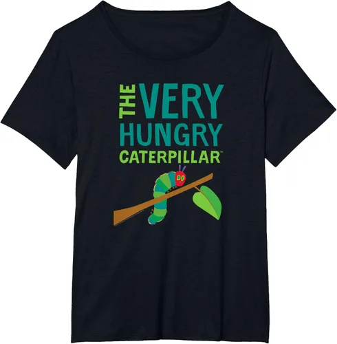 Vista 19 de Camiseta infantil The Very Hungry Caterpillar Negro