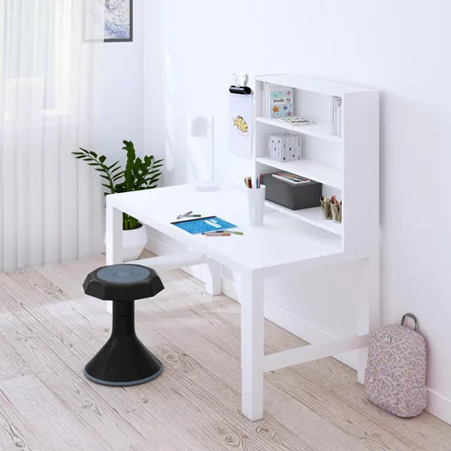 Vista 8 de ECR4Kids ACE Active Core Engagement Taburete Tambaleante, Altura del Asiento de 15 Pulgadas, Asientos Flexibles, Negro