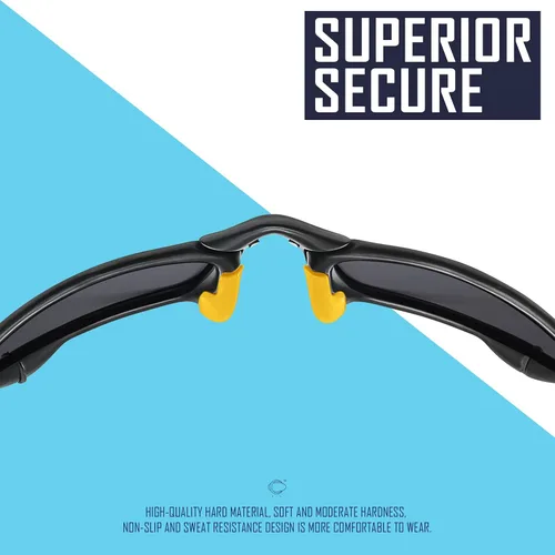 Vista 3 de SAUCER Replacement Nose Pieces Pads & Earsocks Temple Sleeve Rubber Kit for Oakley Juliet Sunglass