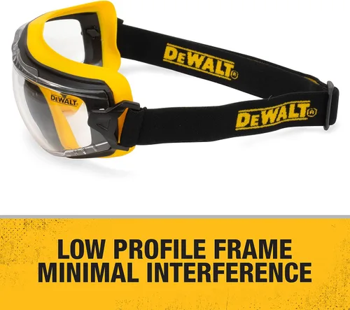 Vista 5 de DEWALT Gafas de Seguridad, Transparentes, Anti-Vaho, DPG84 - Aislante