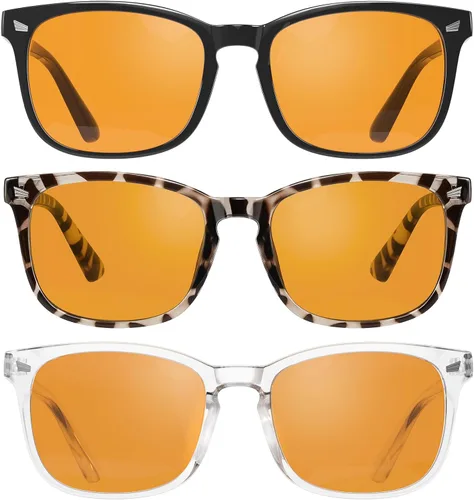 Vista 42 de hunsquer Gafas de luz azul para mujer/hombre