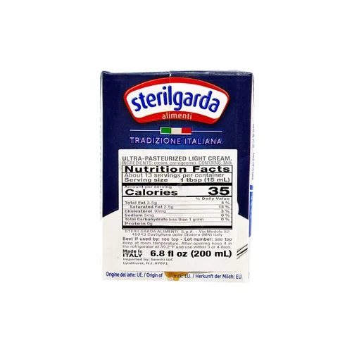 Vista 2 de Sterilgarda - Panna Da Cucina (crema de cocina), (4)- 6.8 oz. Pkgs.