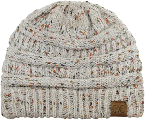 Vista 618 de C.C Trendy Warm Chunky Soft Stretch Cable Knit Beanie