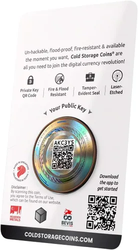 Vista 6 de Ethereum Cold Storage Wallet-crypto wallet-crypto cold wallet-Crypto Hardware Wallet for Securely Storing Crypto Offline -Un-hackable and