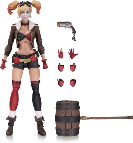 Vista 2 de Figura de acción DC Collectibles Bombshells de Harley Quinn