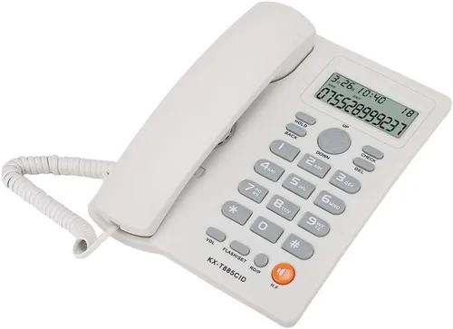 Vista 8 de Identificador de llamadas Teléfono Manos Libres Llamadas para Casa Oficina Hotel Teléfono fijo Inglés
