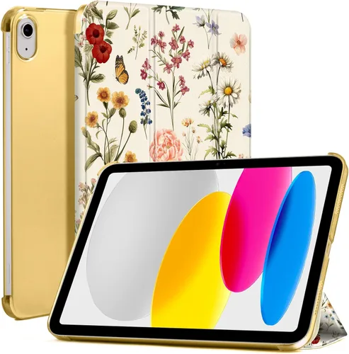 Vista 57 de CoBak Funda para iPad (A16) 11ª generación de 11 pulgadas 2025, iPad de 10.9 pulgadas 2022, funda protectora delgada con carcasa trasera translúcida