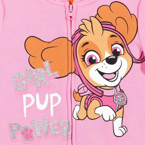 Vista 5 de Paw Patrol Skye - Sudadera con capucha y cremallera para bebé a niño grande