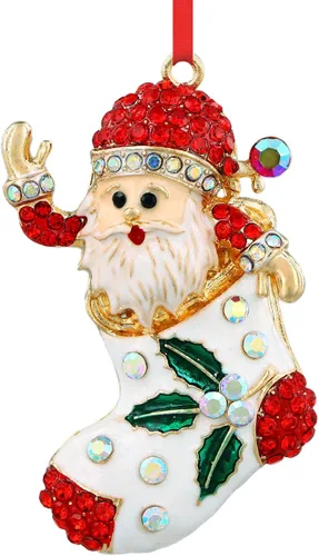 Vista 15 de PETCEE Adornos de Navidad en liquidación – Adornos de amistad 2025 Good Friends Decoración colgante para árbol de Navidad, recuerdo, regalos