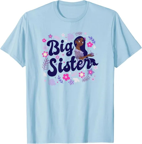 Vista 80 de Disney Encanto Isabela Madrigal Big Sister - Camiseta floral, gris, S Asfalto