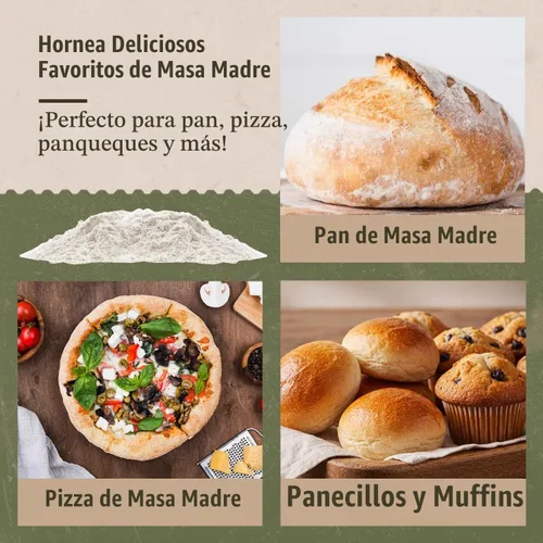 Vista 6 de My Rustic Roots Sure Start - Iniciador de masa madre sin gluten, totalmente