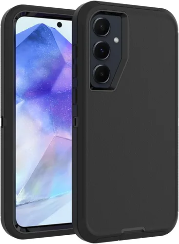 Vista 35 de Funda WOGROO para Galaxy Note 8, funda protectora resistente a caídas y golpes de grado pesado y resistente para Samsung Galaxy Note 8, Negro+Naranja