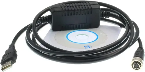 Vista 5 de Cable de datos DOC210 RS232 para estaciones totales Top-con ES/OS Sokkia CX/FX Series