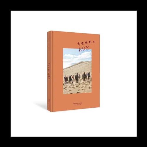 Vista 4 de SEVENTEEN TEEN, AGE Reissue 2nd Album CD+Póster plegable en paquete+Photobook+Papel de letras+Tarjeta fotográfica+Soporte de escritorio